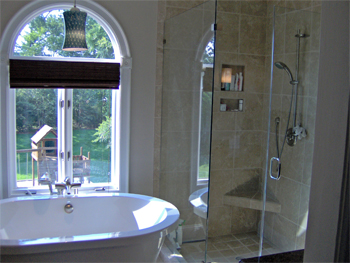 Beautiful remodel of a bathroom